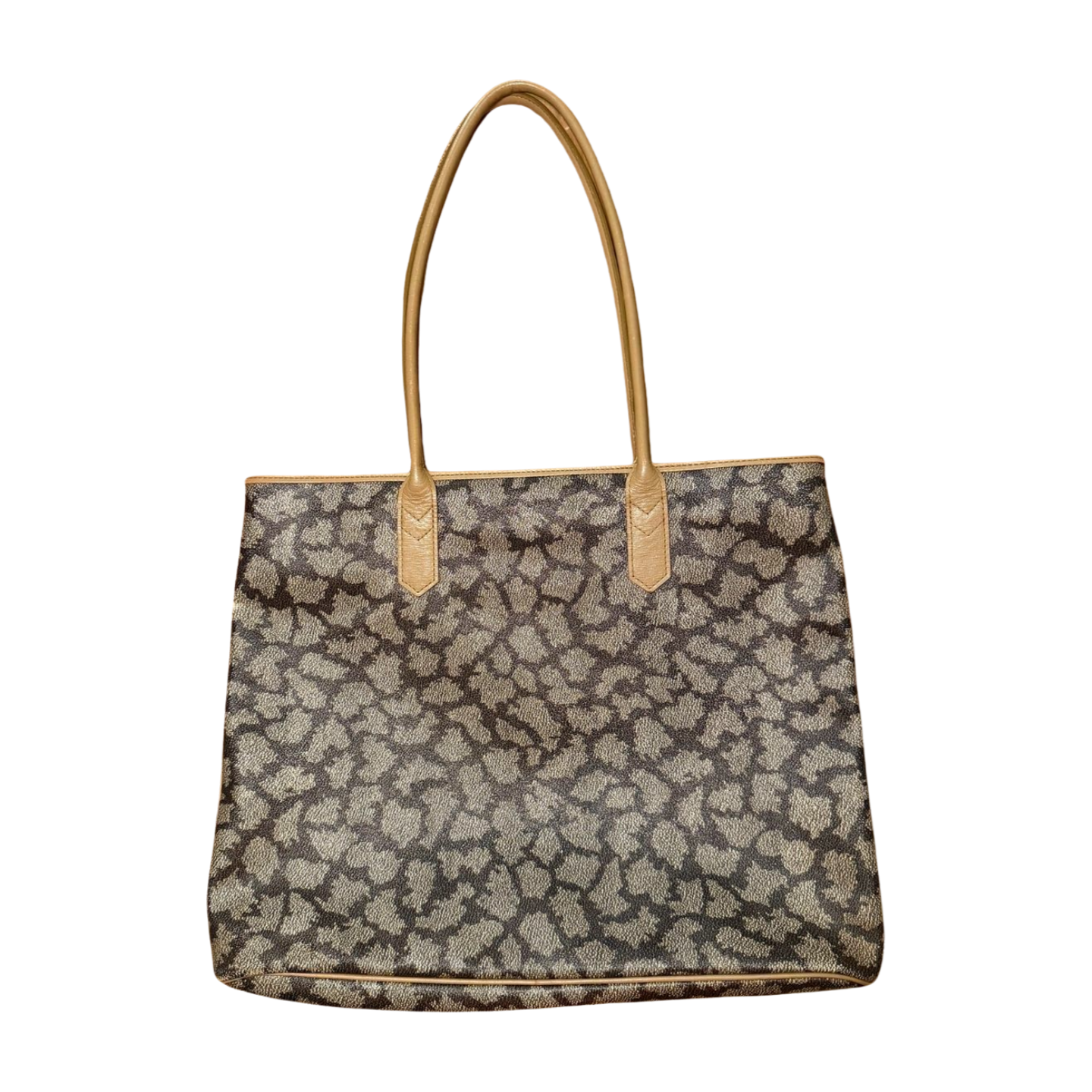 Yves Saint Laurent Giraffe Print Tote Bag