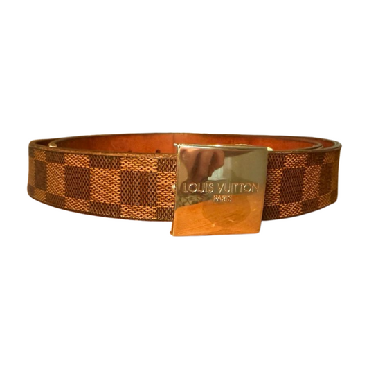 Louis Vuitton Damier Ebene Belt 65/34