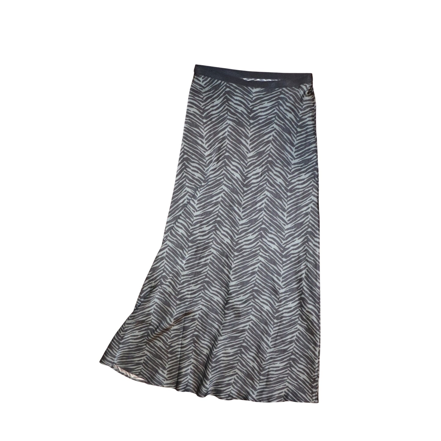 Anine Bing Dolly Silk Midi Skirt, XS