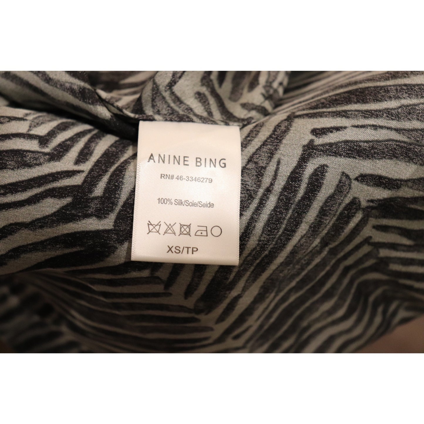 Anine Bing Dolly Silk Midi Skirt, XS