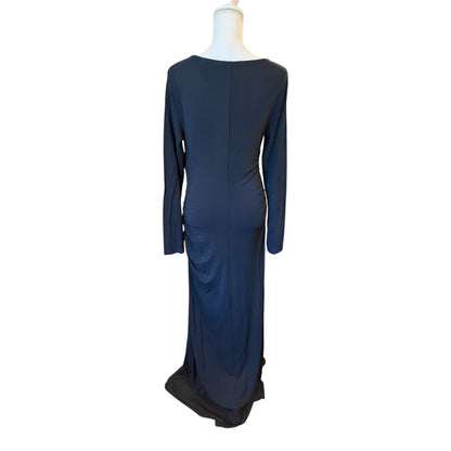 Veronica Beard Viela Black Maxi Dress, Size L NWT