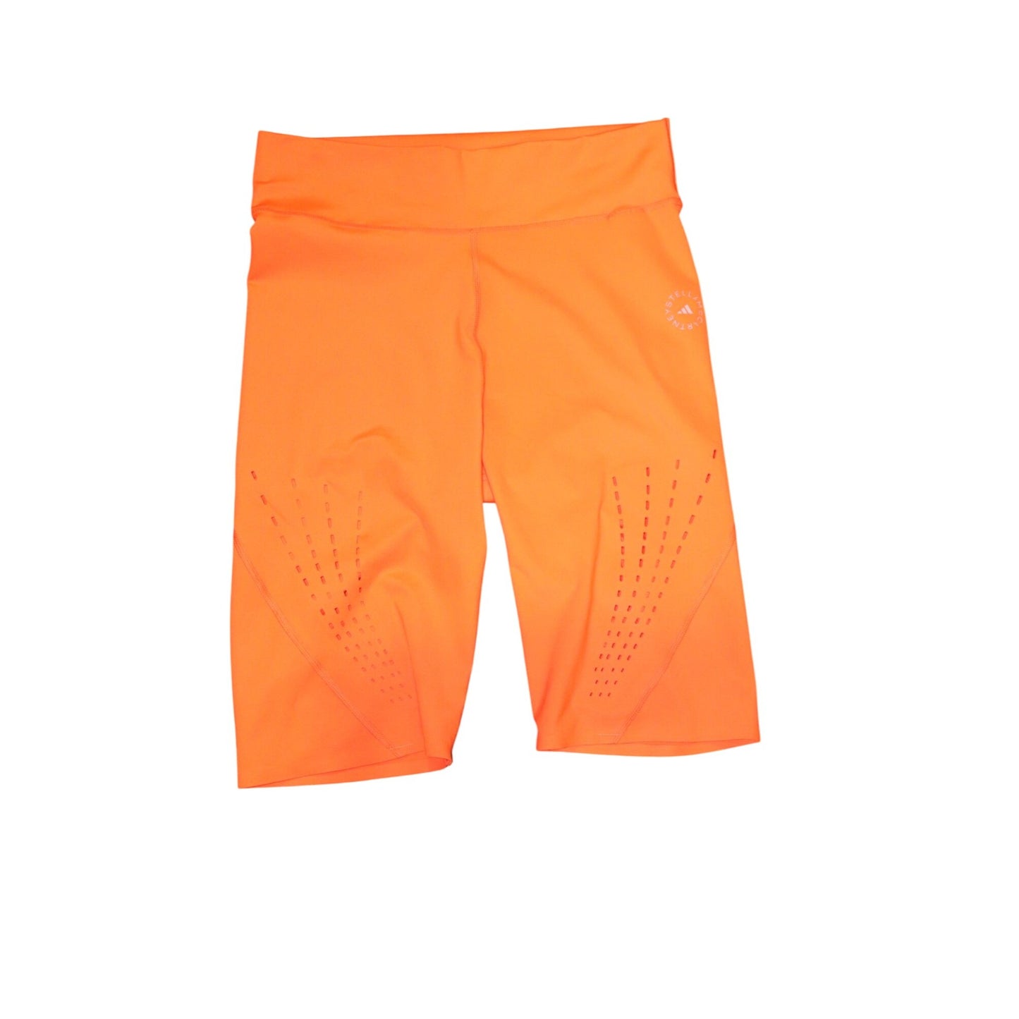 Adidas By Stella McCartney Womens Orange Training Cycling Shorts, Large NWT