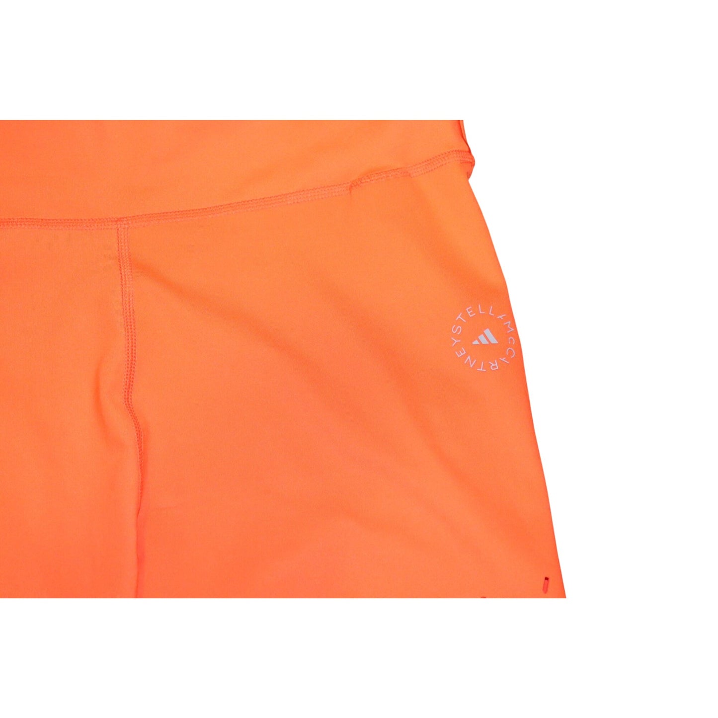 Adidas By Stella McCartney Womens Orange Training Cycling Shorts, Large NWT