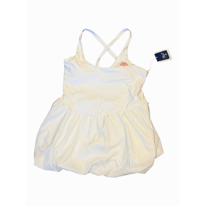 Roller Rabbit X Target Womens White Crossback Tennis Dress Large NWT