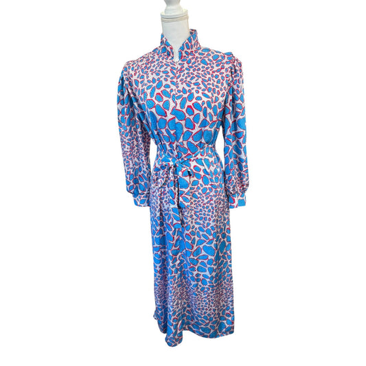 David Brown For Saks Fifth Avenue Vintage House Dress Kaftan, Medium (fits L/XL)