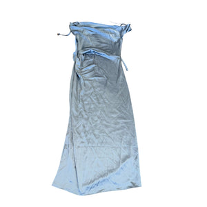 Significant Other Blue Satin Maxi Dress Size US 6 NWOT