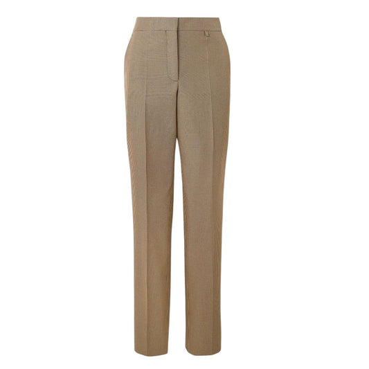 Givenchy Houndstooth Twill Tapered Pants Long, Size 36/US 4 NWOT
