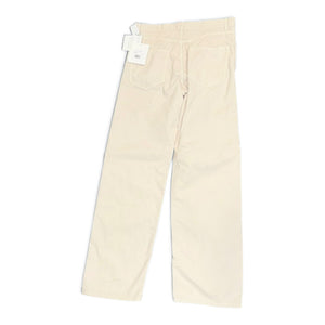 The Row Ross Pant Off-White Mens Cotton Pants Size 32 Made In Italy