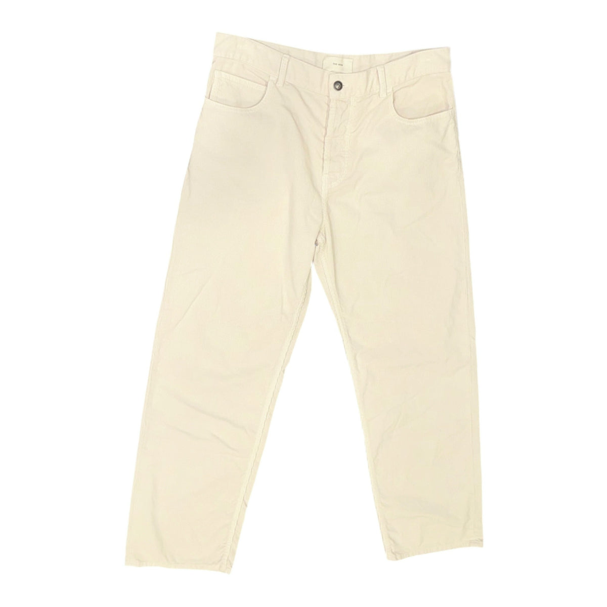 The Row Ross Pant Off-White Mens Cotton Pants Size 32 Made In Italy
