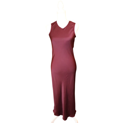 Quince Washable Stretch Silk Tank Midi Dress, Small NWT