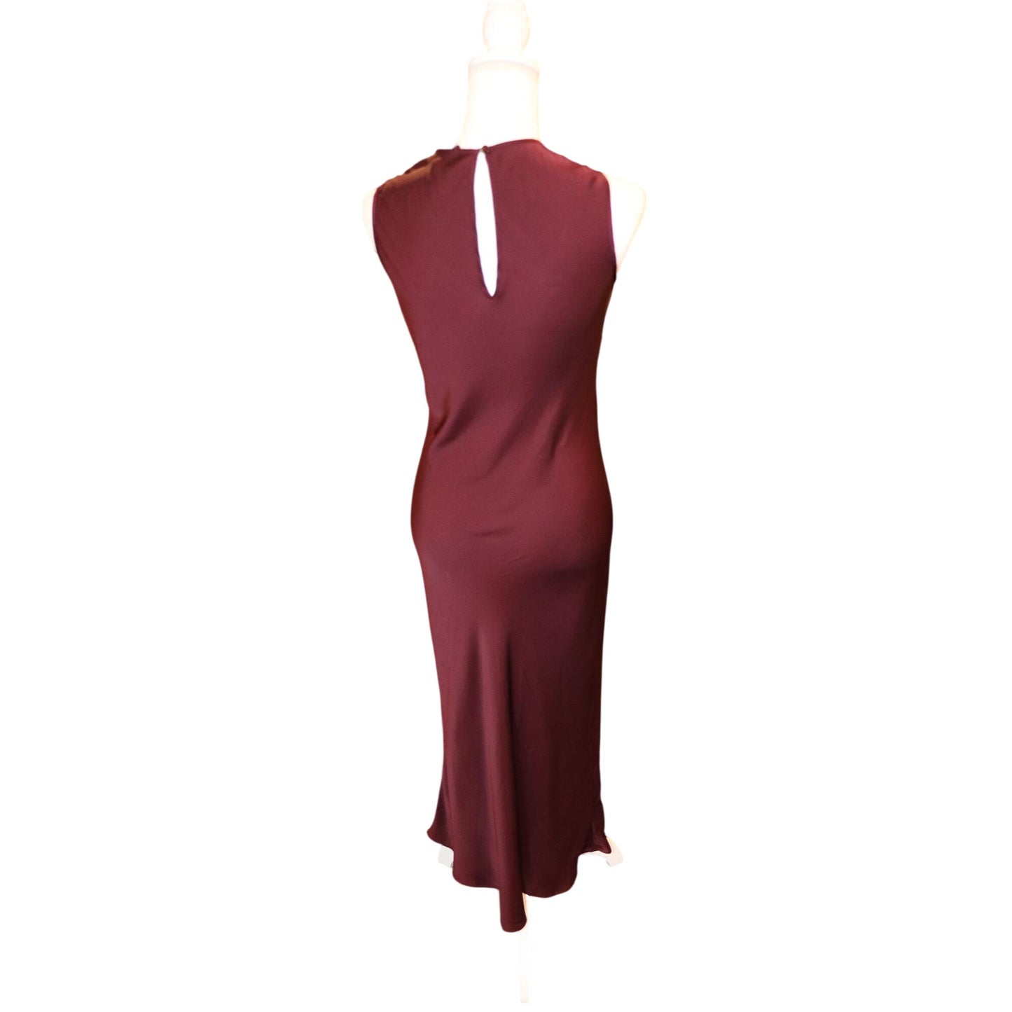 Quince Washable Stretch Silk Tank Midi Dress, Small NWT
