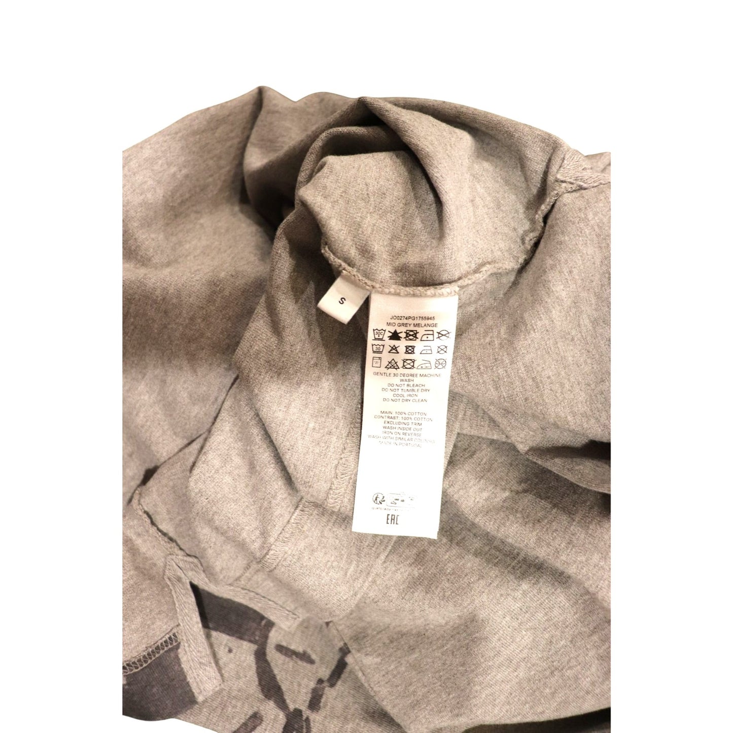 JW Anderson Mens Printed Rugby Polo Sweatshirt, Small NWT