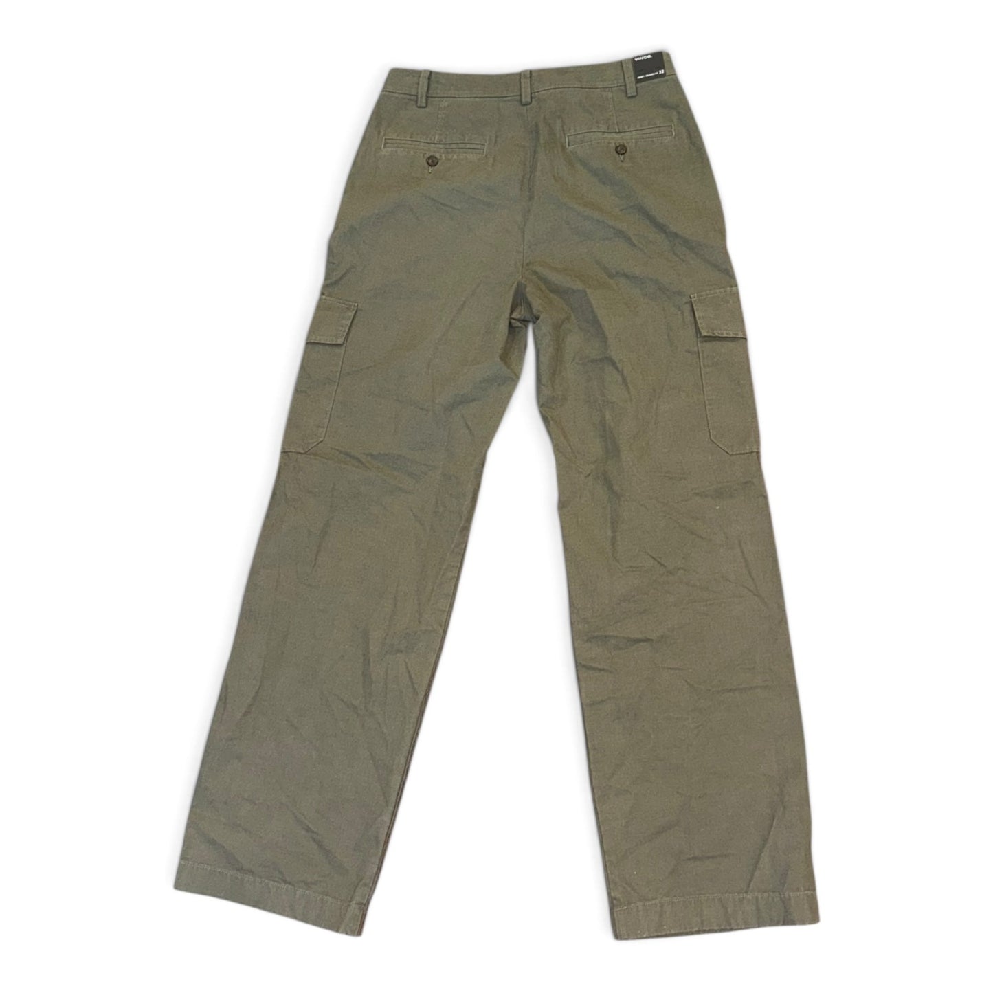 Vince Mens Olive Green Henry Regular Fit Cargo Pants, Size 32 NWT