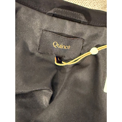Quince Mens 100% Suede Café Racer Jacket, Large NWT