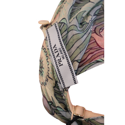 Prada Women’s Chiffon Floral Print Sleeveless Top, Size 40 NWT