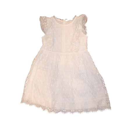 Ermanno Scervino Junior Sleeveless Dress Made In Italy, Size 6T NWT