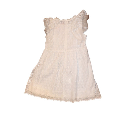 Ermanno Scervino Junior Sleeveless Dress Made In Italy, Size 6T NWT