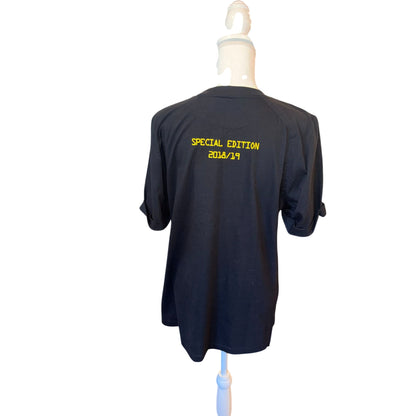 Fendi Roma Special Edition 2018/19 Black Cotton T-Shirt Size M
