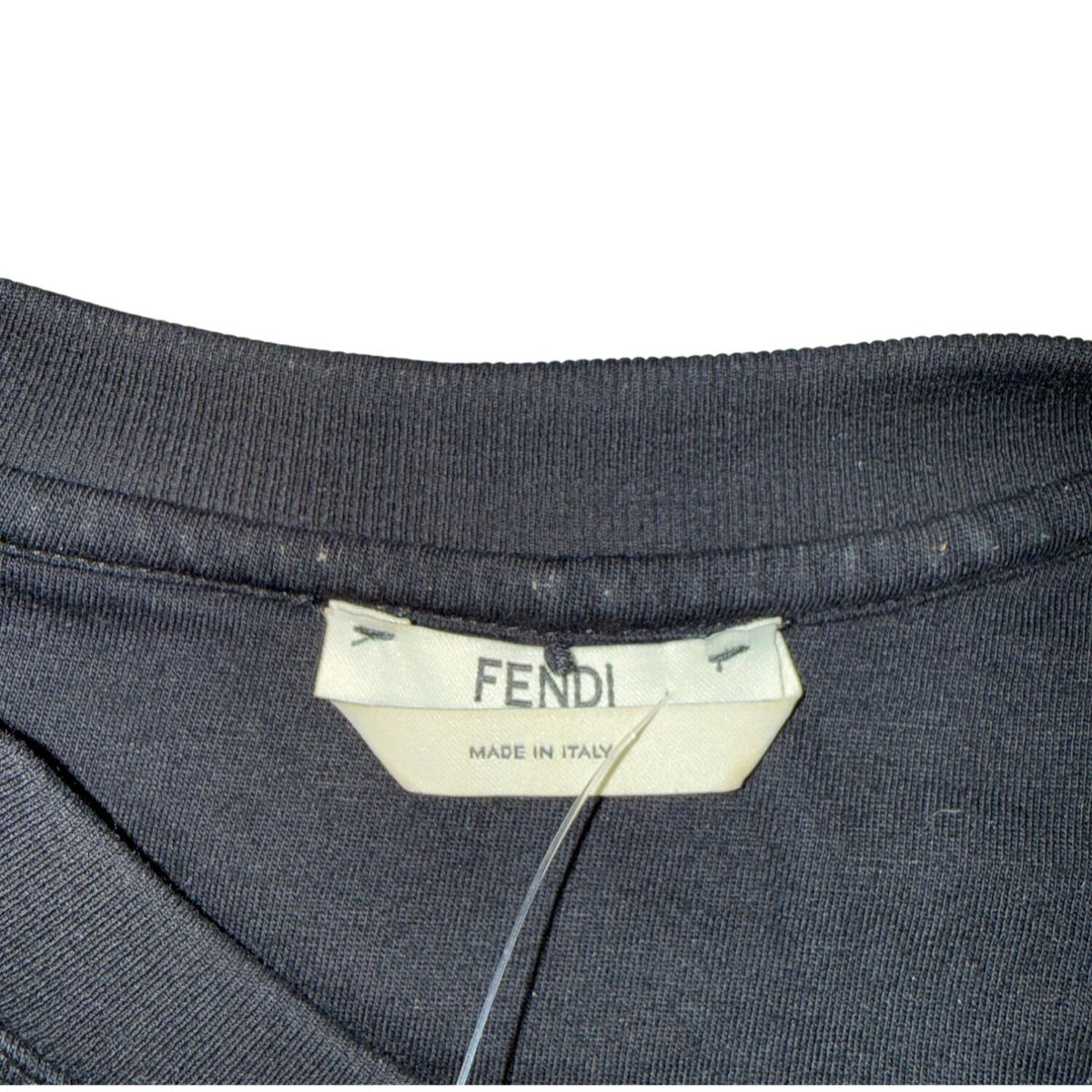 Fendi Roma Special Edition 2018/19 Black Cotton T-Shirt Size M