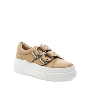 J/Slides Women's Waldo Studded Buckled Platform Sneakers, Size 7 New