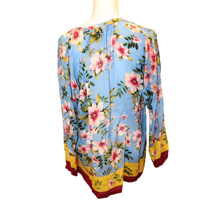 Johnny Was Geneva Floral Blouse, Small NWT