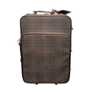 Burberry Smoked Haymarket Expandable CompartmentsDurable Wheels Carry-On