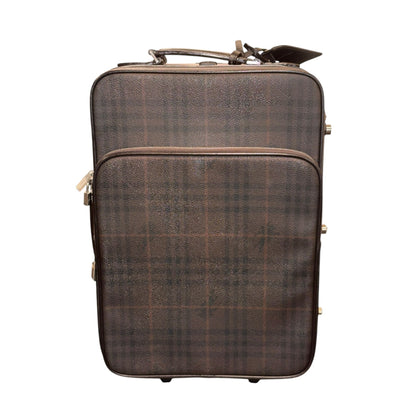 Burberry Smoked Haymarket Expandable CompartmentsDurable Wheels Carry-On