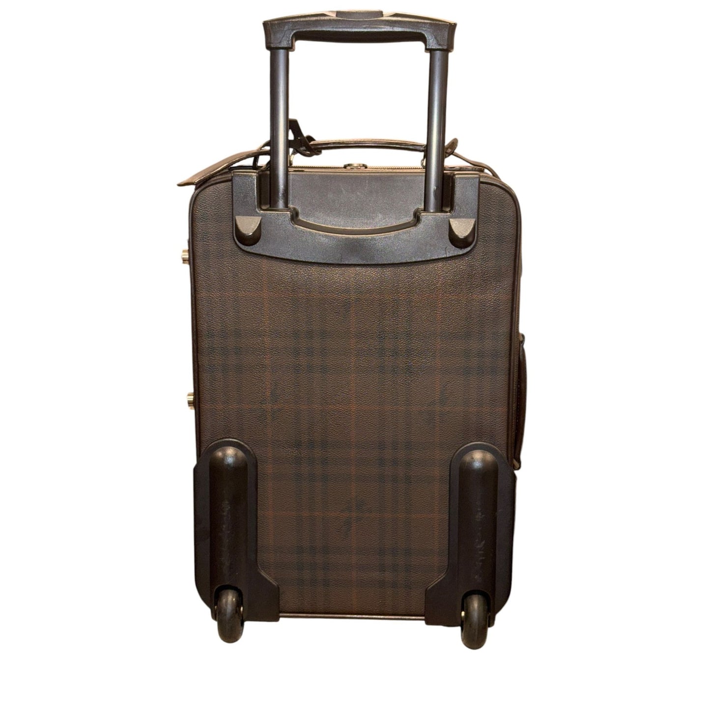 Burberry Smoked Haymarket Expandable CompartmentsDurable Wheels Carry-On