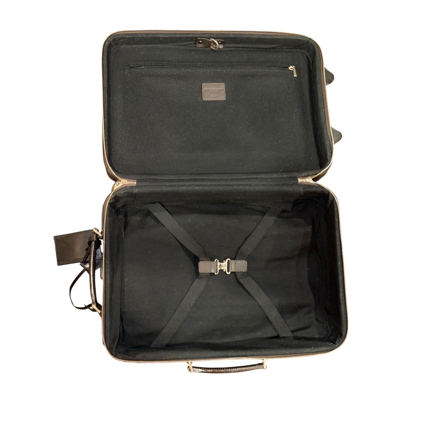 Burberry Smoked Haymarket Expandable CompartmentsDurable Wheels Carry-On