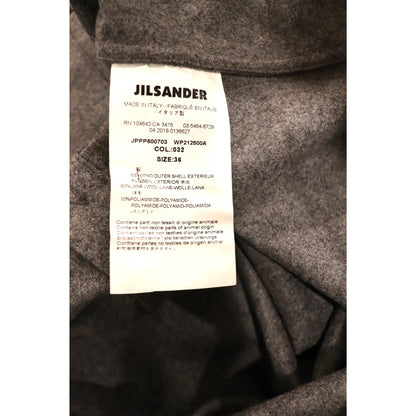 Jil Sander Wool Shirt Womens, Size 36
