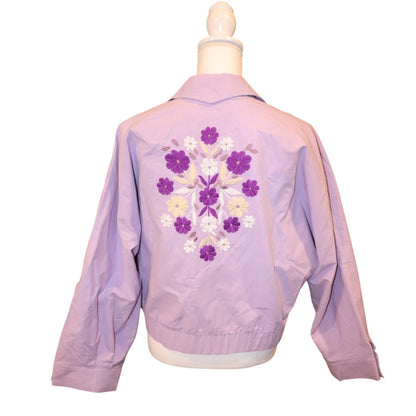 Antik Batik Kimi Lilac Cropped Jacket, Small NWT (oversized)