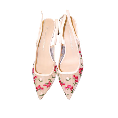 Stuart Weitzman Stuart Power Slingback Pumps, Size 38.5 EU NWB