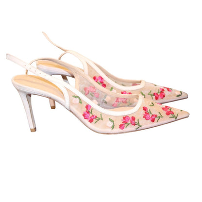 Stuart Weitzman Stuart Power Slingback Pumps, Size 38.5 EU NWB