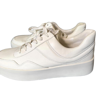 Vince Womens Warren Court Leather Sneakers, size 9.5