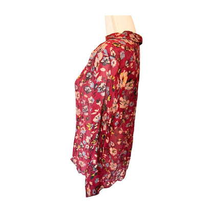 New Gerard Darel Paris Floral Blouse – Size 38 (US s6)