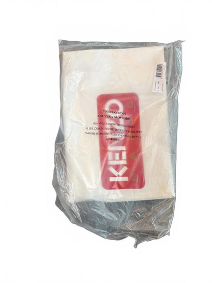 New Kenzo Embroidered Floral Cartoon Print Large Clutch Pouch