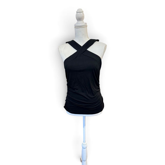 Robert Rodriguez Black Ondea Sleeveless Fitted Top, Small NWT
