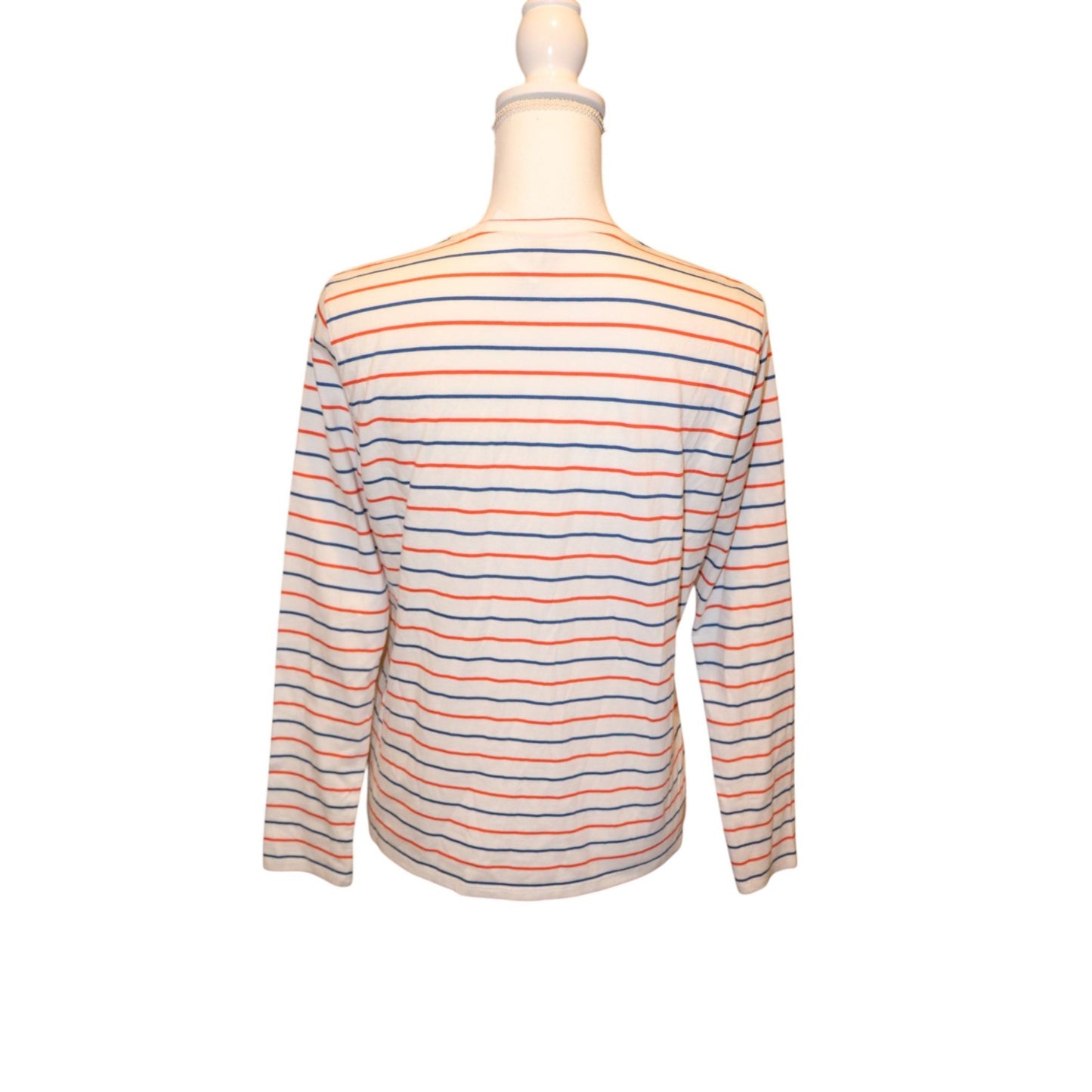 Kule The Modern Long Sleeve Striped Crewneck T-Shirt, Small NWT