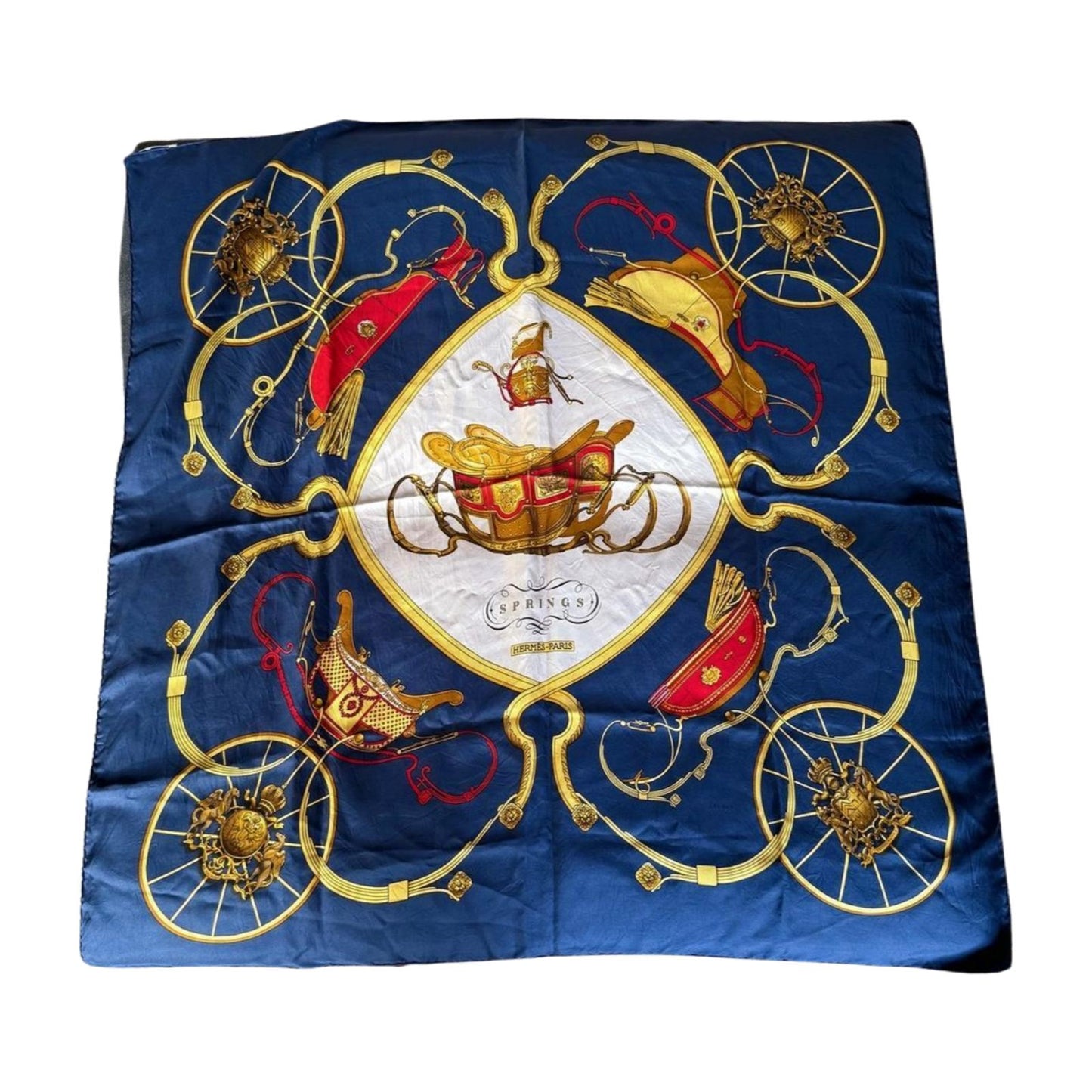 Hermès Paris Silk Scarf - Springs Design