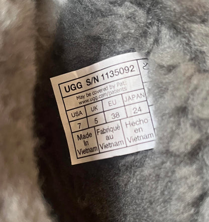 UGG Platform Suede Ankle Boots for Women, size 7