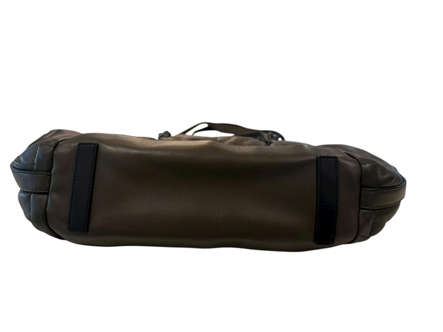 AllSaints Large Quilted Leather Tote, Brown (Oversized Carryall)