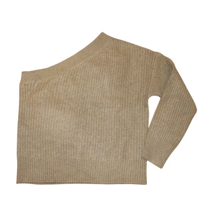 360Cashmere Lena One-Shoulder 100% Cashmere Sweater, Small NWT