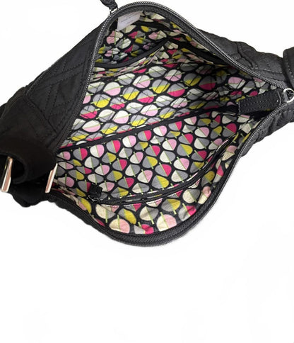 Vera Bradley Quilted Black Crossbody Shoulder Bag