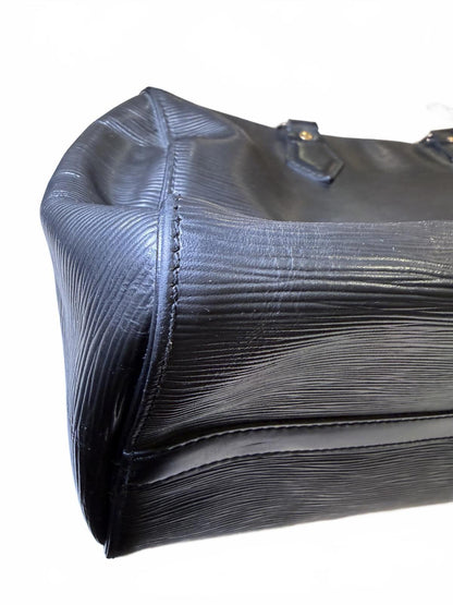 Louis Vuitton Black Epi Leather Speedy 35