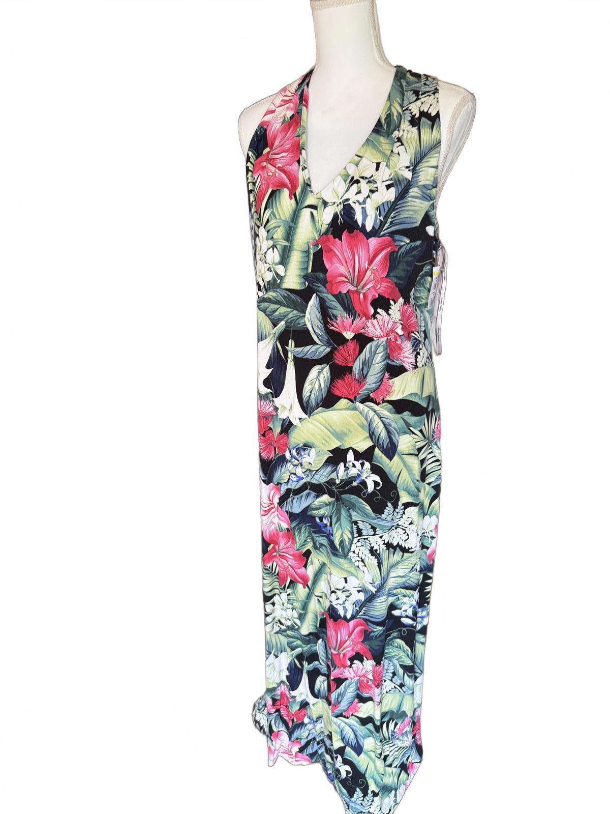 New Tommy Bahama Floral Maxi, Size M