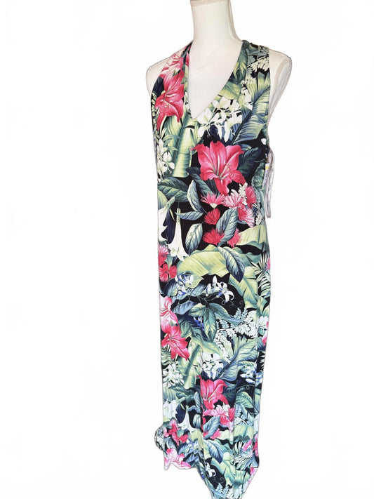 New Tommy Bahama Floral Maxi, Size M