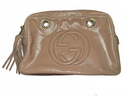 Gucci Patent Leather Soho Bag