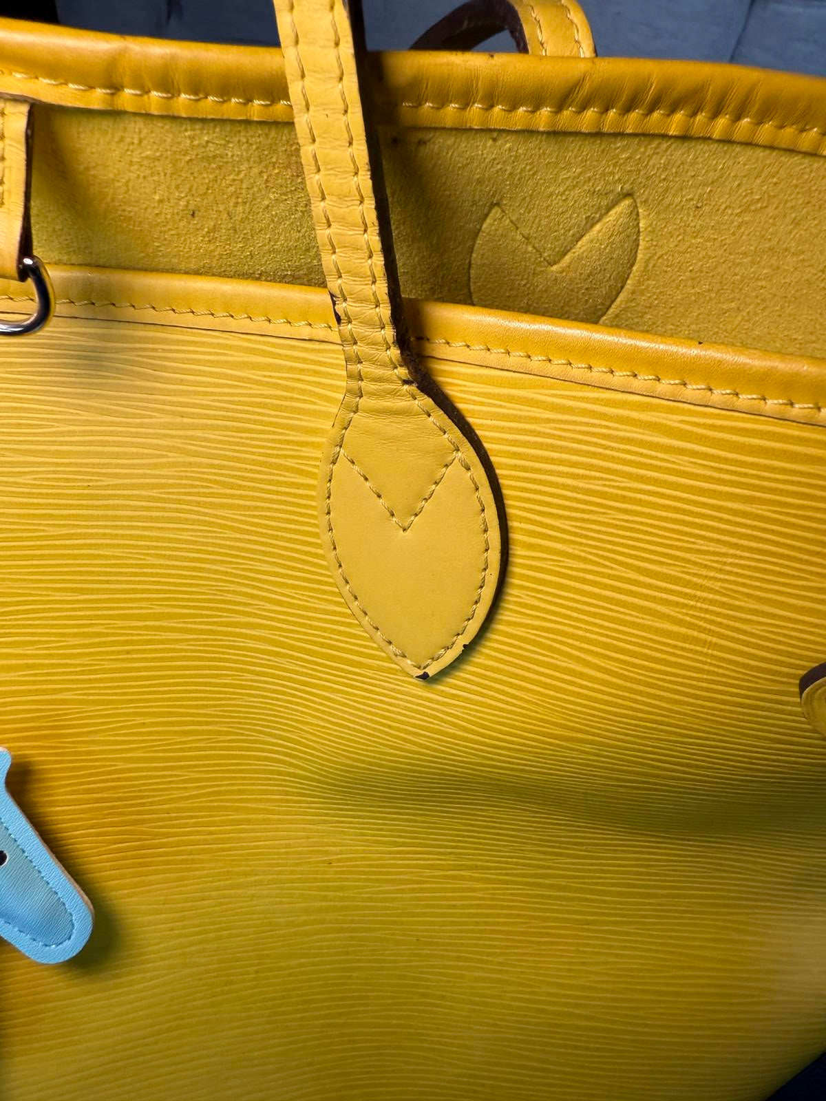 Louis Vuitton Yellow Epi Leather Neverfull MM