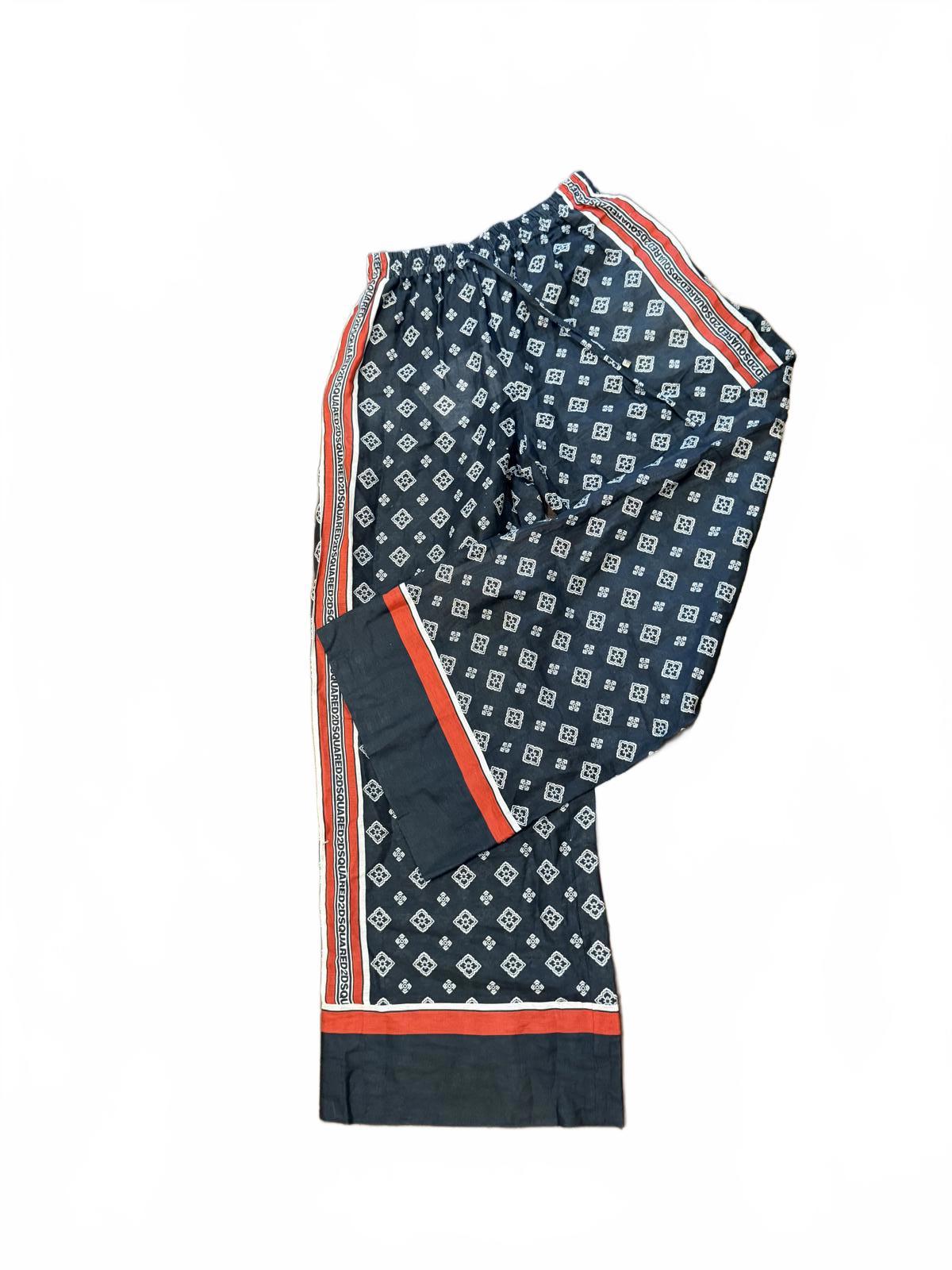 Dsquared2 New Women's Printed Lounge Pants, size 38/US 2