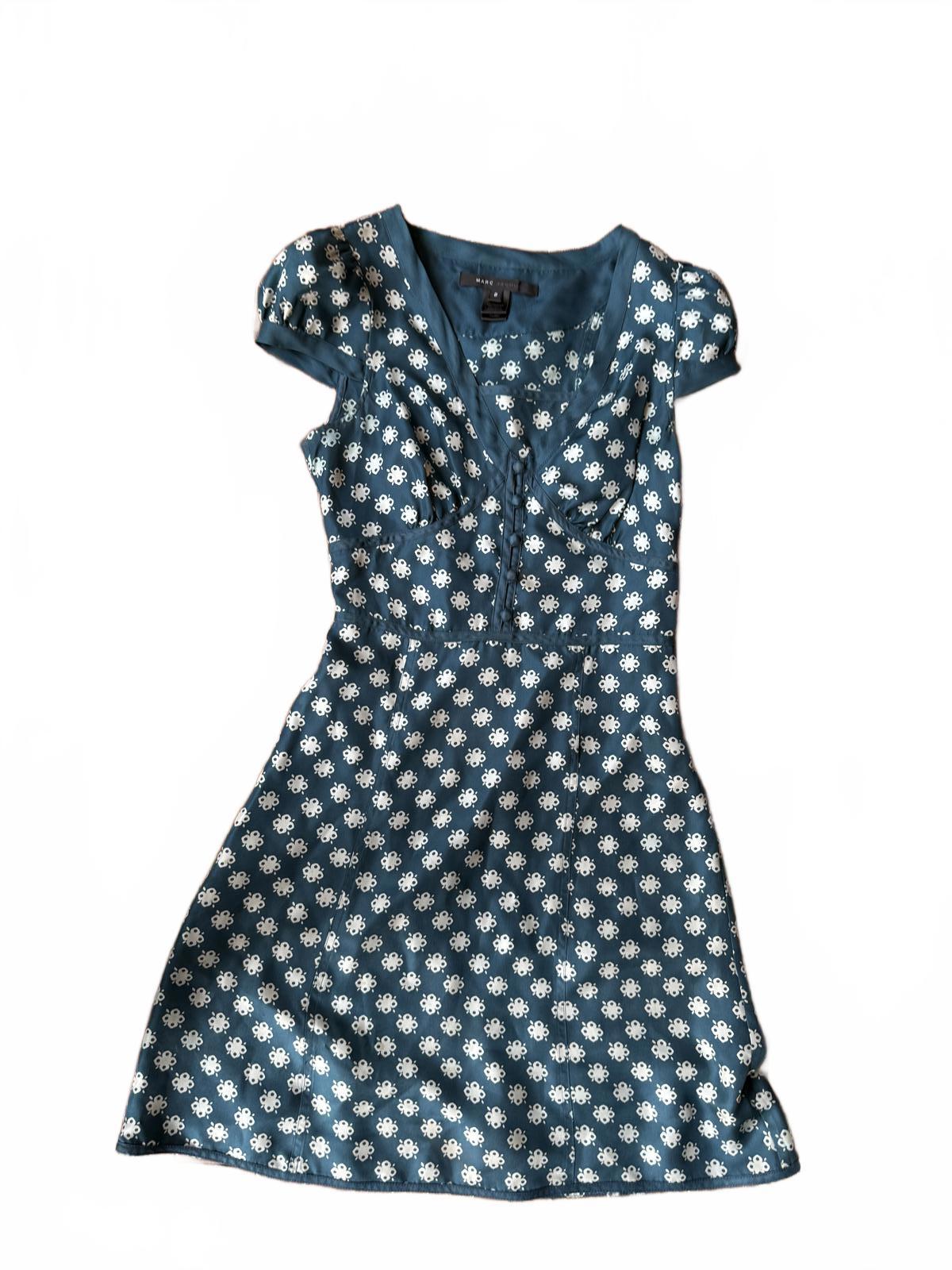 Marc Jacobs Women's Blue Floral Dress Size 2